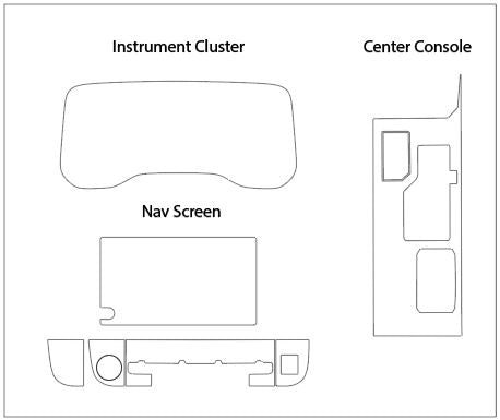 2023 Sequoia Screen ProTech Kit + Center Console 2WD