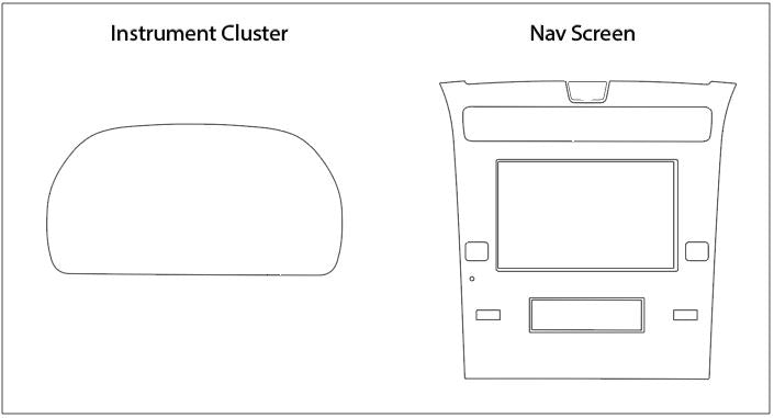 Hyundai Santa Cruz Screen ProTech Kit