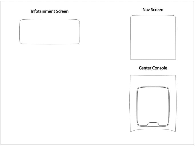 Mercedes-Benz EQE Screen ProTech Kit